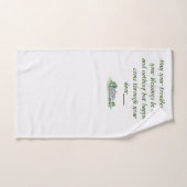 "Mögen alle Ihre Probleme weniger sein" Skizze 2 Handtuch (Handtuch)