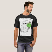 Mögen alle Ihre Pumpkins schwarze Kleidung leuchte T-Shirt (Vorne ganz)