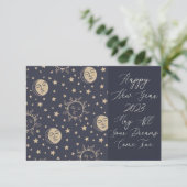 Mögen alle Ihre Träume wahr werden Niedliches Glüc Dankeskarte (Stehend Vorderseite)