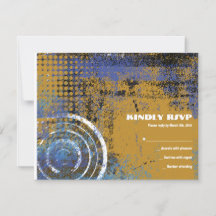 Mogen David Circular Star Bar Mitzvah Replik Card