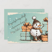 Mögen deine Tage fröhlich und hell sein Postkarte (Vorne/Hinten)