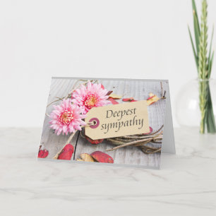 MÖGEN DIE ERINNERUNGEN DEINEN SCHMERZ LINDERN TUT  KARTE