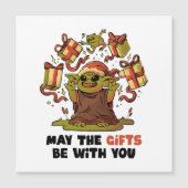 Mögen die Geschenke bei dir sein Magnetkarte (Vorderseite)