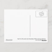 Mögen Ihre Begegnungen Postkarte (Rückseite)