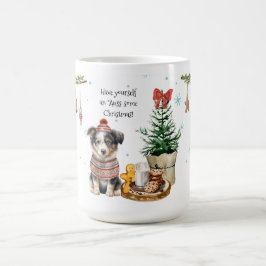 Mögen Ihre Ferien "Auss-some" sein! Christmas Kaffeetasse
