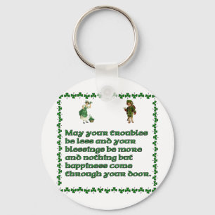 Mögen Ihre Probleme kleiner sein Schlüsselanhänger