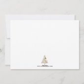 Mögen Ihre Weihnachten froh sein - Weihnachtskarte (Rückseite)