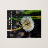 Mögen Ihre Wünsche wahr werden, Dandelion-Puzzle Puzzle (Horizontal)