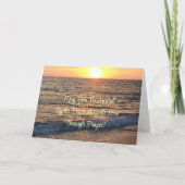 Mögen Sie durch den Power der Liebe Gottes geheilt Karte (Vorderseite)