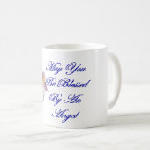 Mögen Sie durch einen Engel gesegnet werden Kaffeetasse (VorderseiteRechts)