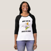 Mögen Sie durch Ente getreten werden! Ukrainisches T-Shirt (Vorne ganz)