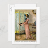 Mögen Sie eine ziemlich zu glückliche Zeit haben, Postkarte (Vorne/Hinten)