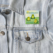 Mögen Sie Frösche in Ihren Unterhosen nie finden Button (Beispiel)