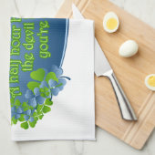 Mögen Sie im Himmel sein Handtuch (Viertel Falte)