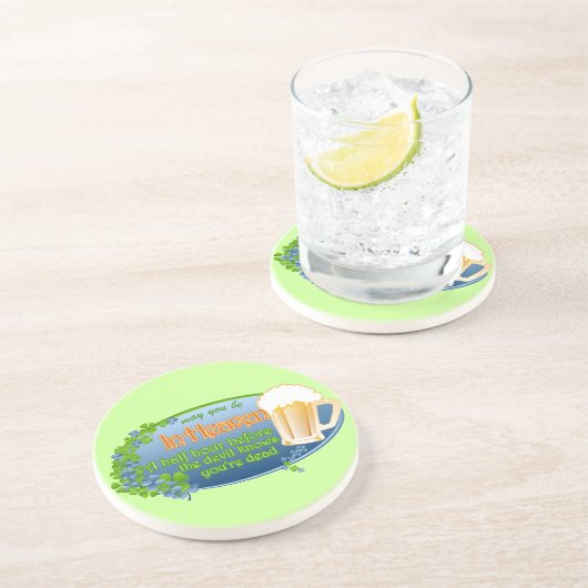 Mögen Sie im Himmel sein Untersetzer (Seite)