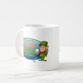 Mögen Sie im Himmel (Ver 2) sein Kaffeetasse (Vorderseite Links)