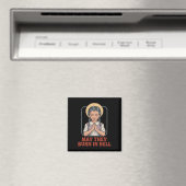 Mögen sie in der Hölle dunklen Spaß Gebetshaus Hal Magnet (In Situ (Geschirrspüler))