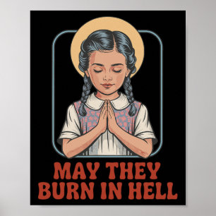 Mögen sie in der Hölle dunklen Spaß Gebetshaus Hal Poster