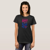 Mögen Sie Jungen oder Mädchen ja bisexuellen Stolz T-Shirt (Vorne ganz)