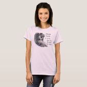 Mögen sie mit den Engeln fliegen? T-Shirt (Vorne ganz)