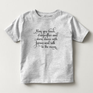 Mögen Sie mit Feen irischem Segen tanzen Kleinkind T-shirt