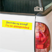 Mögen Sie nicht mein Fahren…. Autoaufkleber (Auf Lkw)
