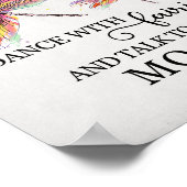 Mögen Sie Touch Drachen, tanzen Sie mit Fairies Po Poster (Ecke)