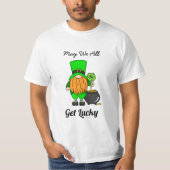 Mögen wir alle Glück haben | St. Patrick's Day T-Shirt (Vorderseite)