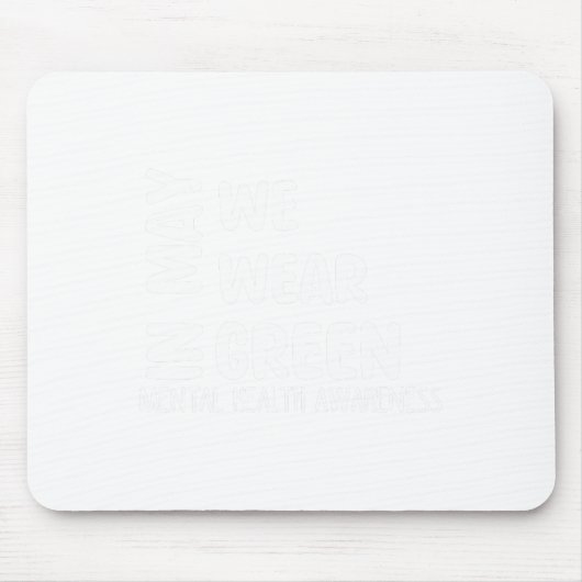 Mögen wir den Monat Gr. Mousepad (Vorne)