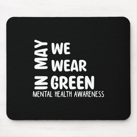Mögen wir den Monat Gr. Mousepad (Vorne)