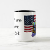 Mögen wir nie vergessen tasse (Zentrum)