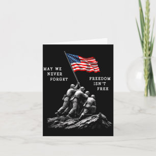 Mögen wir vergessen, dass Freiheit nicht der USA-F Karte