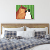 Moggies 1994 leinwanddruck (Insitu (Schlafzimmer))