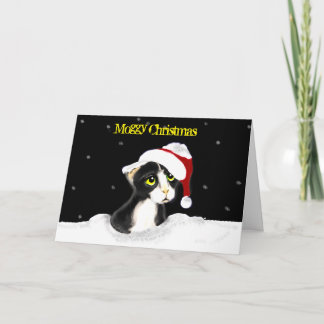 Moggy Christmas Cat Card Karte
