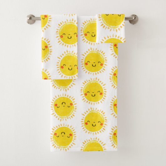 Moghrey Mie ghrian (Sonnenschein) Badhandtuch Set (Insitu)