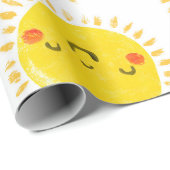 Moghrey Mie ghrian (Sonnenschein) Geschenkpapier (Rolleneckpunkt)