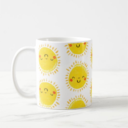 Moghrey Mie ghrian (Sonnenschein) Kaffeetasse (Links)