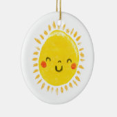 Moghrey Mie ghrian (Sonnenschein) Keramik Ornament (Rechts)