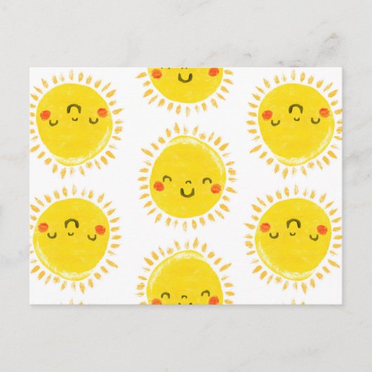 Moghrey mie ghrian (Sonnenschein) Postkarte (Vorderseite)