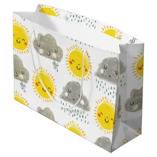 Moghrey Mie Trio Große Geschenktüte (Rückseite Schrägansicht)