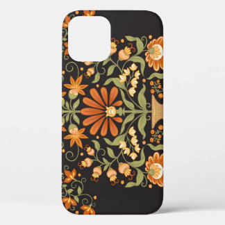 Moghul-Fantasie: Retro-Blumenopulenz Case-Mate iPhone Hülle