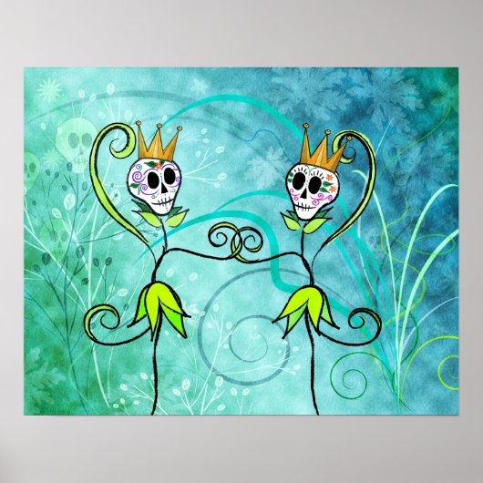 Mögliche Blume Zuckerhut Poster/Drucken Poster (Vorne)