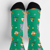 Mögliche Cartoon-Muster-Socken Socken (Oben)