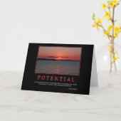 Mögliche Grußkarte Karte (Gelbe Blume)