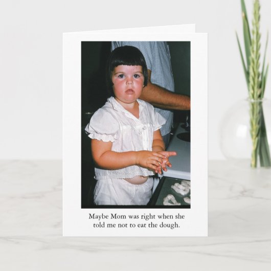 Möglicherweise hatte Mama Recht Karte (Vorderseite)