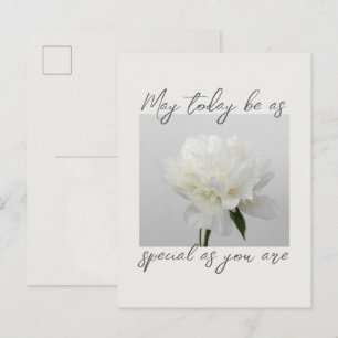 Möglicherweise ist heute so besonders wie Ihre äst Postkarte