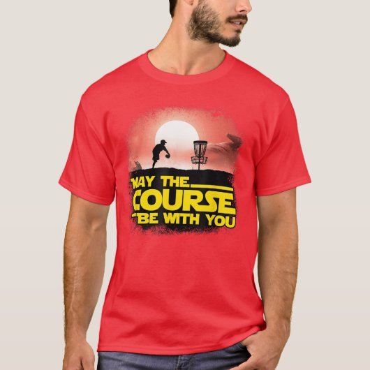 Möglicherweise sei der Kurs mit dir Golf-Geschenke T-Shirt (Vorderseite)