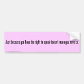 Möglicherweise sollten Sie oben, manchmal zu Autoaufkleber (Vorne)