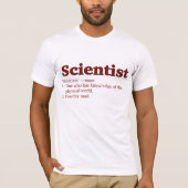 möglicherweise verrückter Wissenschaftler T - rot  T-Shirt (Vorderseite)