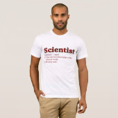 möglicherweise verrückter Wissenschaftler T - rot T-Shirt (Vorne ganz)